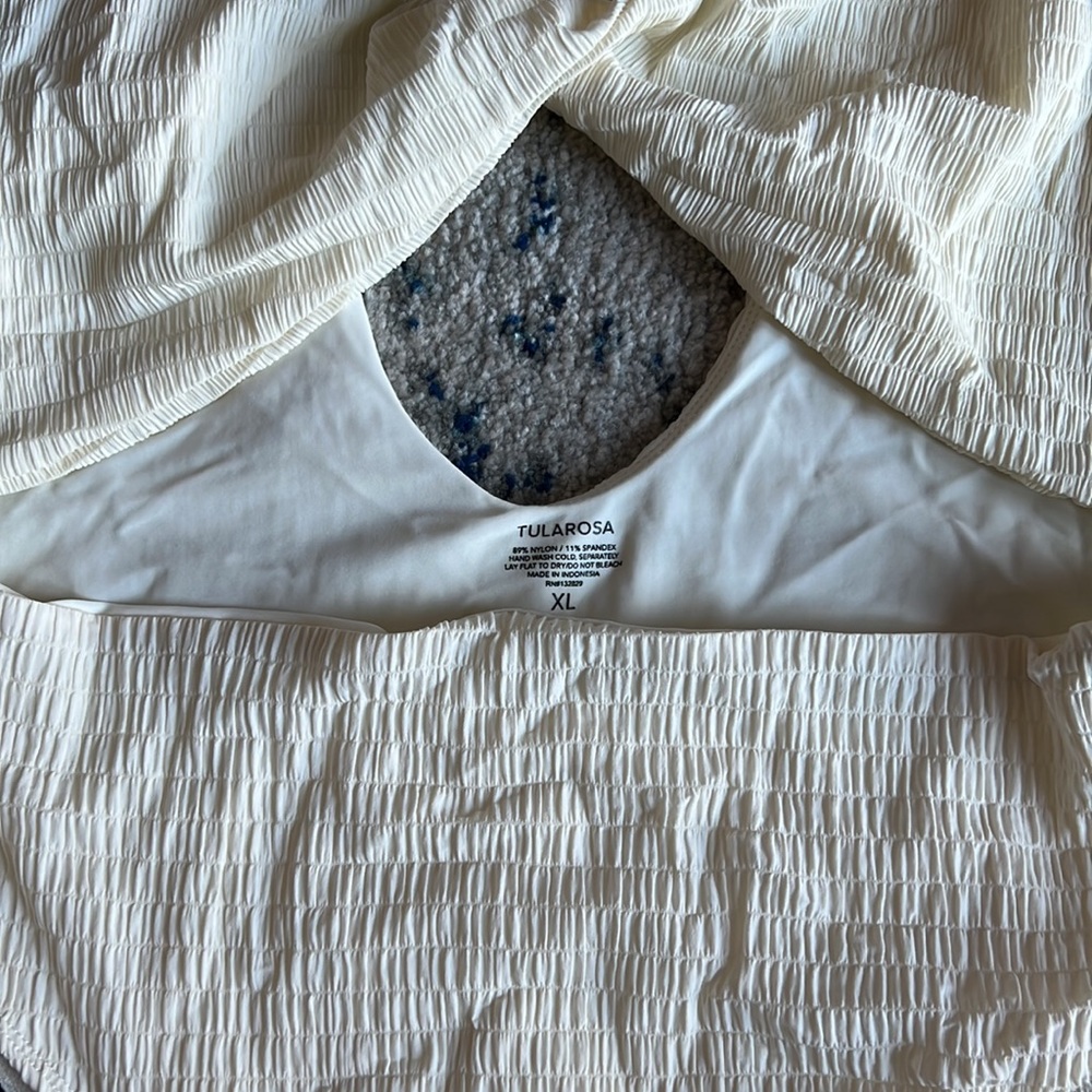 Tularosa Duffy One Piece in Ivory XL - Picture 7 of 8